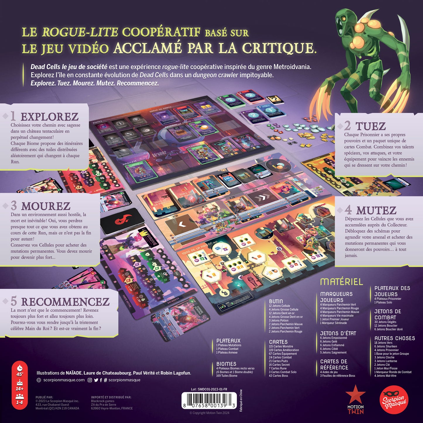 Dead Cells : le jeu de société Rogue-Lite - Édition Retail
